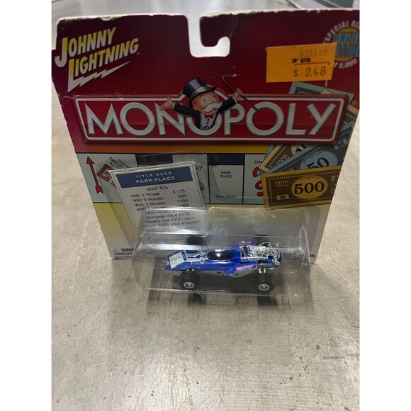 Johnny Lightning Monopoly Park Place Race Car, part of the 2003 limited edition - Picture 3 of 4